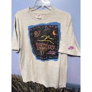 1993 NIKE T-Shirt, Bloomsday Finisher 1993 Spokane WA Marathon Jerzees Tag‎